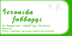 veronika jobbagyi business card